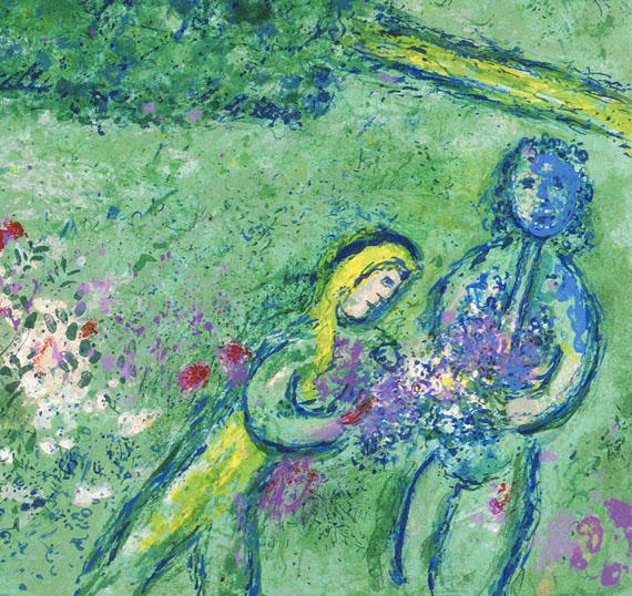 Marc Chagall - Le Verger (aus: Daphnis & Chloé) - Weitere Abbildung