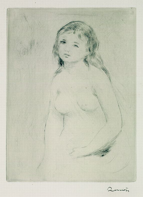 Pierre-Auguste Renoir - Etude pour une baigneuse