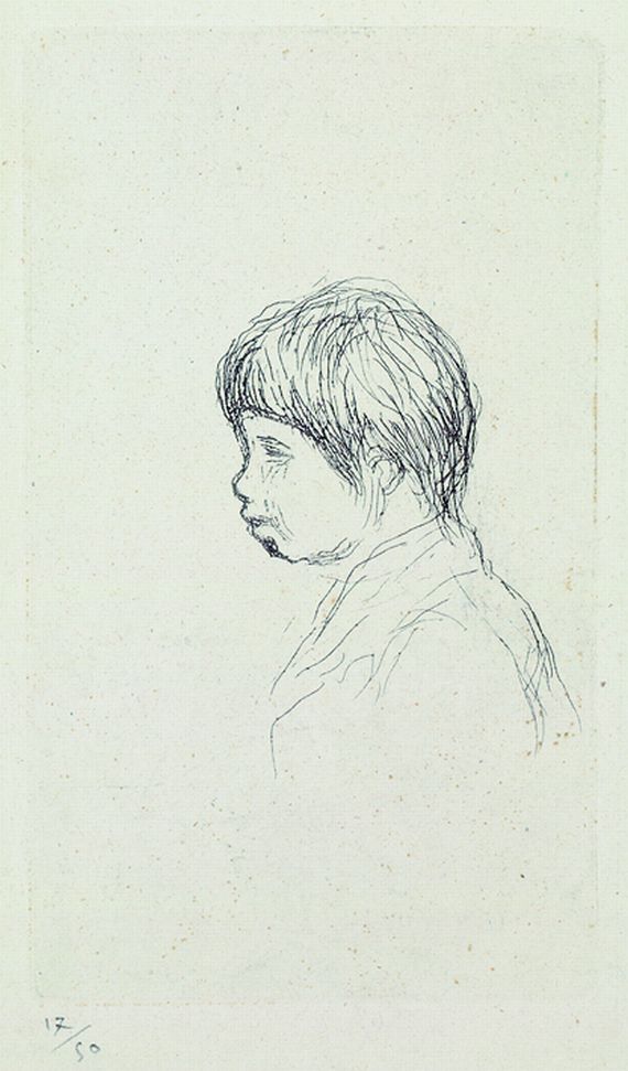 Pierre-Auguste Renoir - Claude Renoir, fils de l