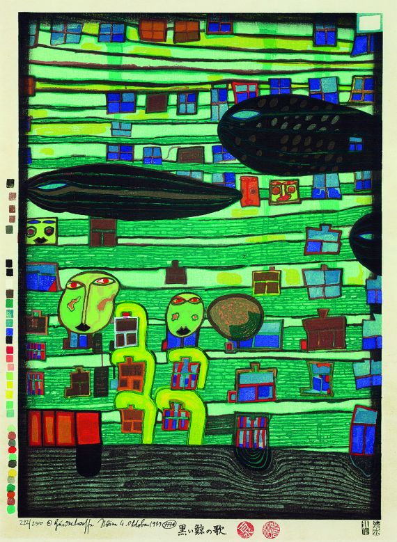 Friedensreich Hundertwasser - Song of the whales