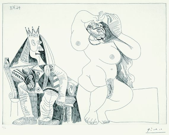 Pablo Picasso - Salomé dansant pour Hérode