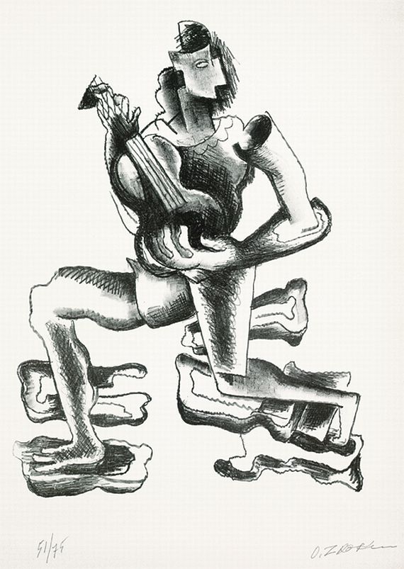 Ossip Zadkine - 4 Bll.: Le Sanglier d