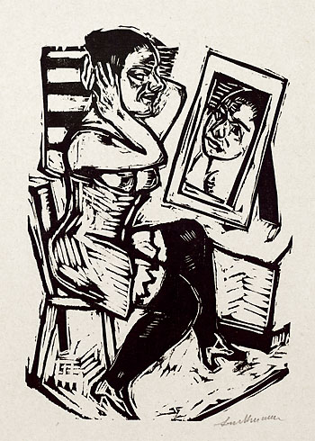 Max Beckmann - Toilette