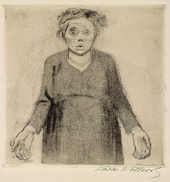 Käthe Kollwitz - Die Witwe (II. Fassung)