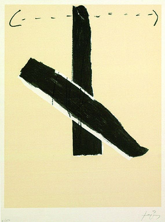 Antoni Tàpies - Ohne Titel