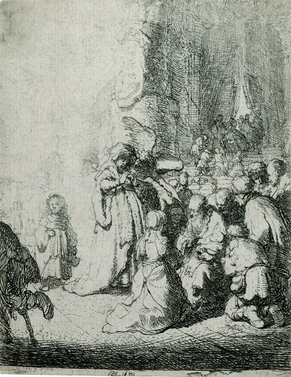 Harmensz. van Rijn Rembrandt - Die kleine Darstellung im Tempel