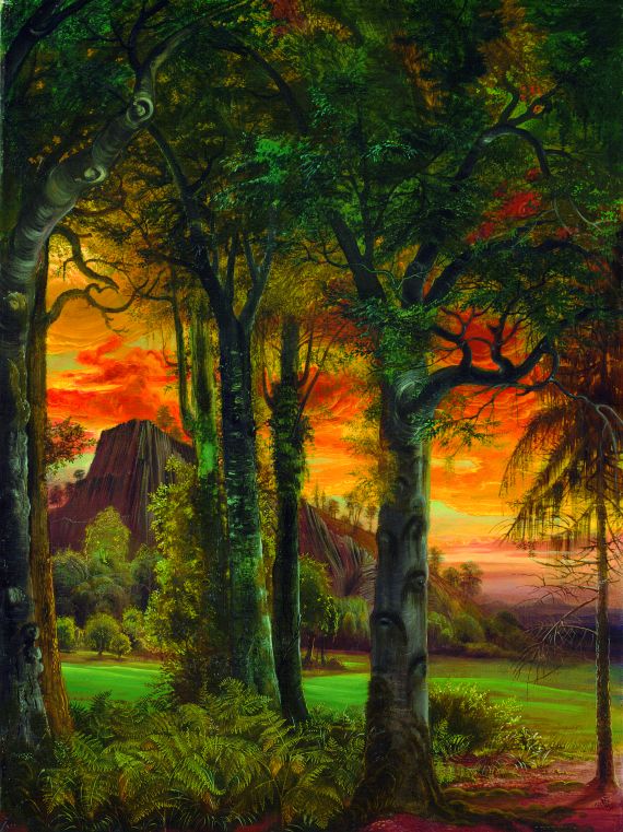 Otto Dix - Wald am Abend