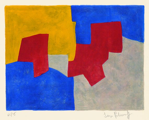 Serge Poliakoff - 10 Lithografies