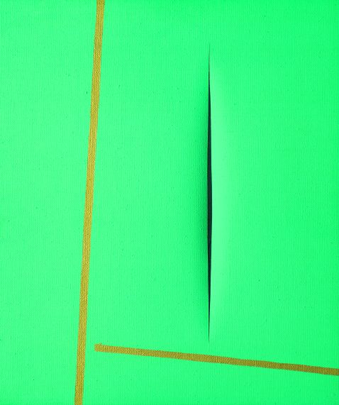 Lucio Fontana - Concetto spaziale, Attesa