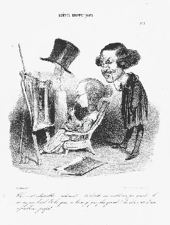 Honoré Daumier - Panorama Comique. 1839ff.