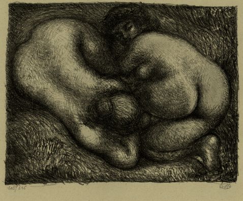 Aristide Maillol - Deux femmes dans l