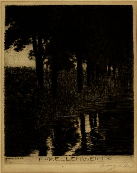 Franz von Stuck - Forellenweiher