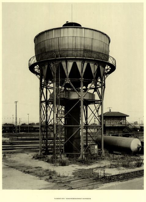 Bernd und Hilla Becher - Wasserturm Verschiebebahnhof Mannheim