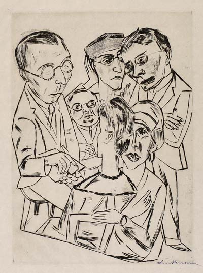 Max Beckmann - Zeichner in der Gesellschaft