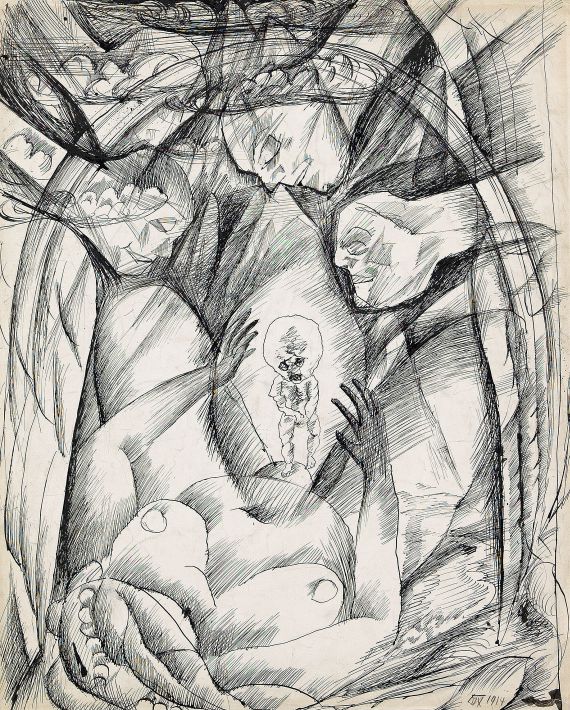 Otto Dix - Geburt