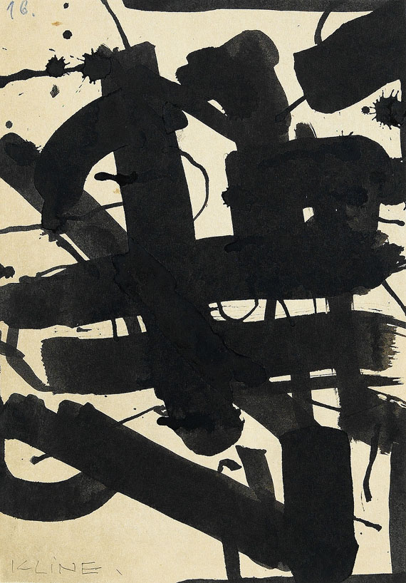 Franz Kline - Untitled