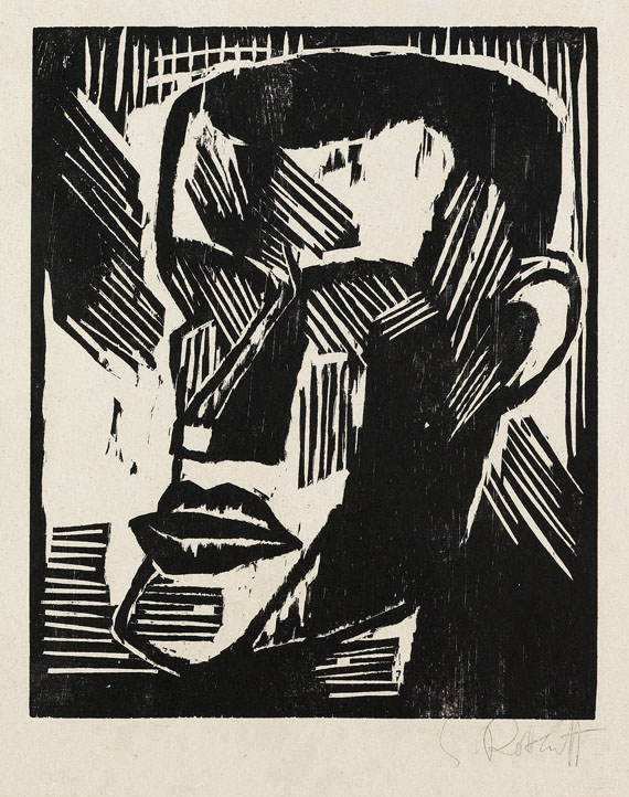 Karl Schmidt-Rottluff - Selbstbildnis