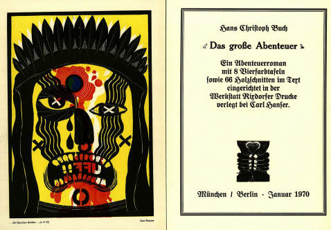 Rixdorfer Drucke - Große Abenteuer. 1970.