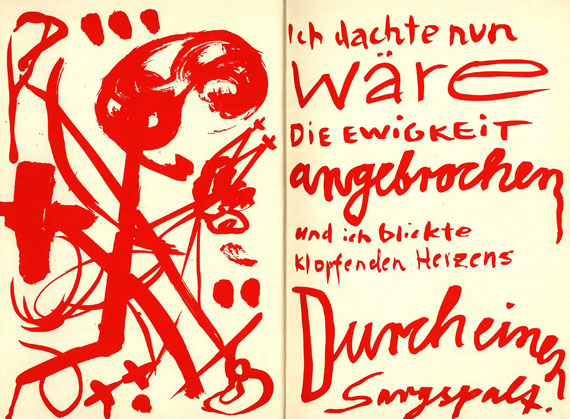 A. R. (d. i. Ralf Winkler) Penck - Kirsch, S., Lyrik. 1987.