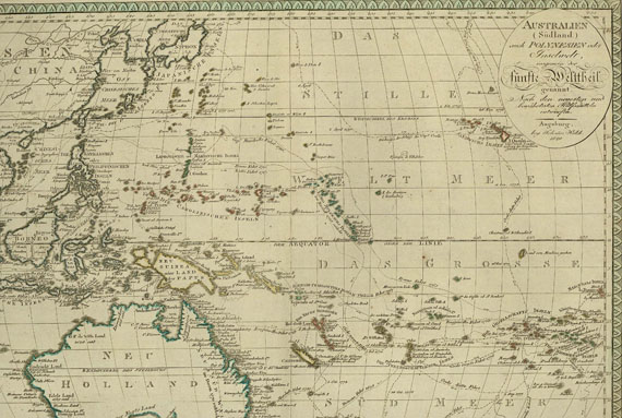 Australien - Australien (Südland) auch Polynesien oder Inselwelt, insgemein der fünfte Welttheil genannt.