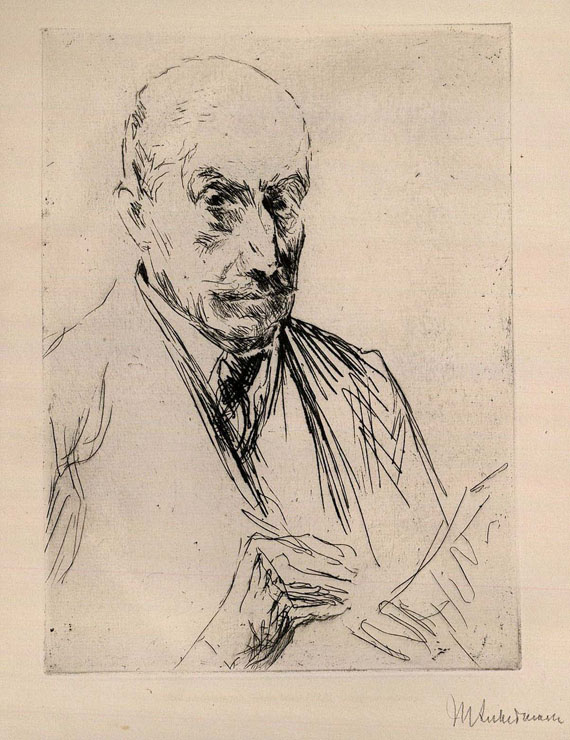 Max Liebermann - Hancke, E., Max Liebermann. 1923