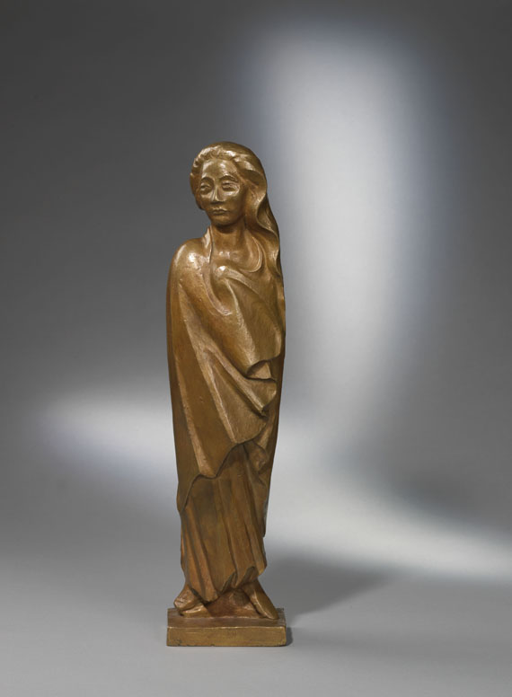 Ernst Barlach - Frau im Wind