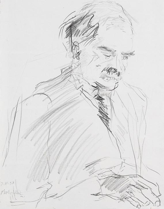 Oskar Kokoschka - Ernest Rathenau