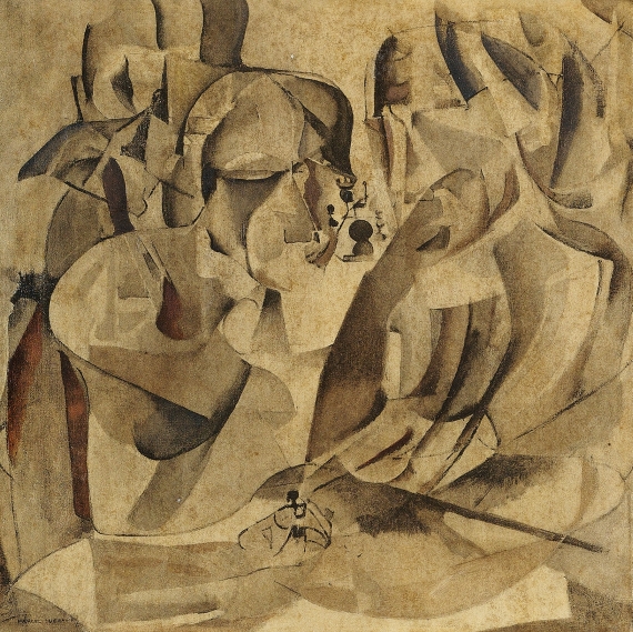 Marcel Duchamp - Portrait de Joueurs d