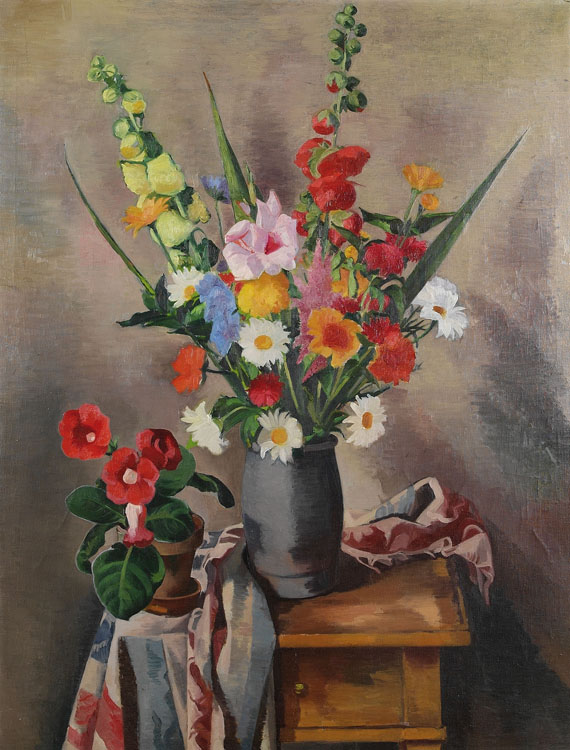 Georg Breitwieser - Großes Blumenstillleben