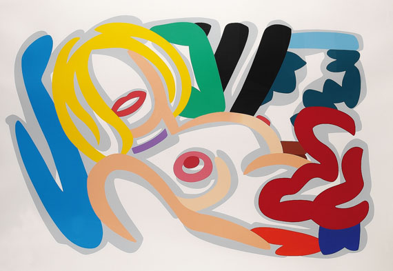 Tom Wesselmann - Big Blonde with Choker