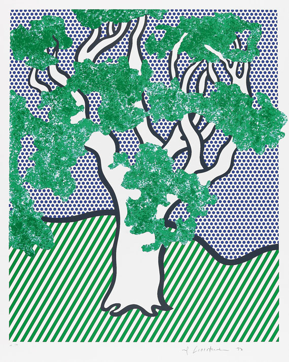 Roy Lichtenstein - Rain Forest