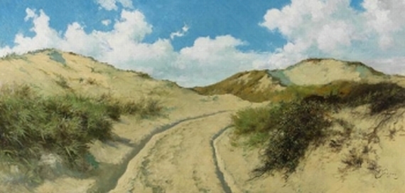 Hermann Seeger - Weg in Dünen