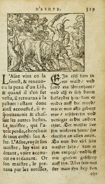 Aesop - Fables. 1606.
