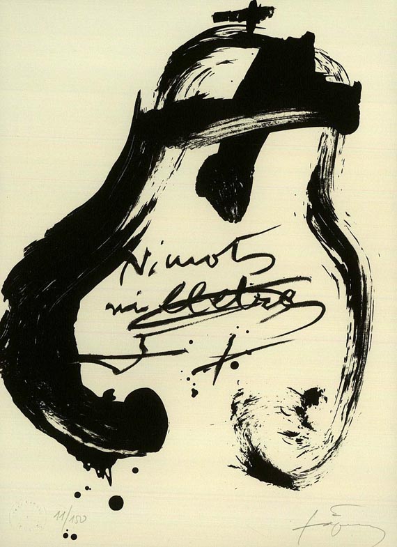 Antoni Tàpies - Katalog Erker-Galerie. 1993