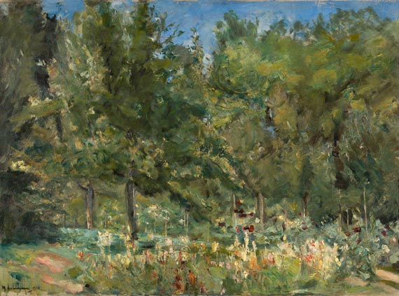 Max Liebermann - Der Nutzgarten in Wannsee nach Westen