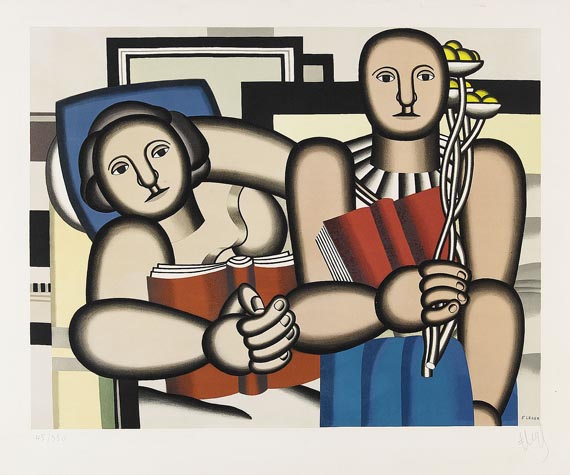 Fernand Léger - La Lecture