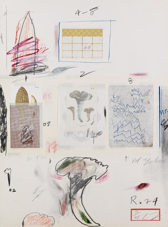 Cy Twombly - Natural History Part I, Mushrooms