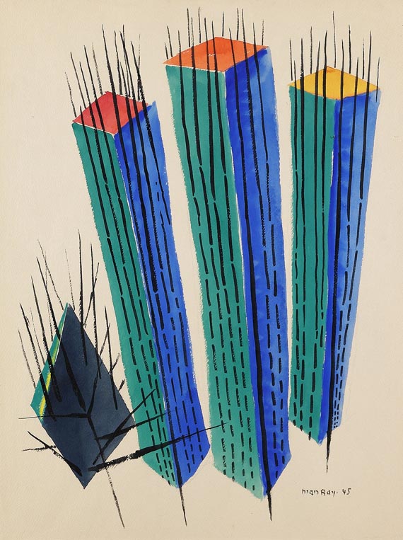 Man Ray - In a Cactus Garden