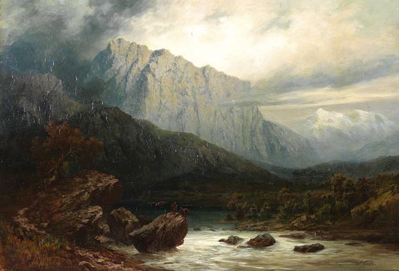 Waldemar Knoll - Berglandschaft