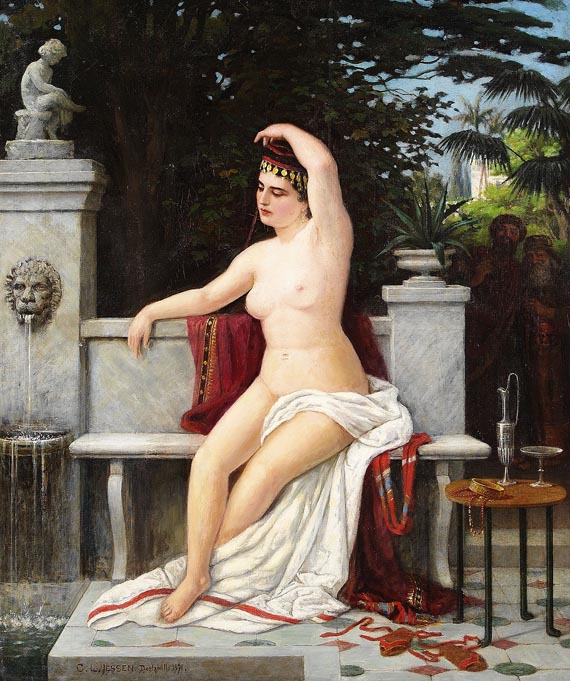 Carl Ludwig Jessen - Susanna im Bade