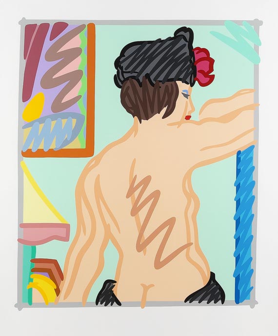 Tom Wesselmann - Judy with black hat