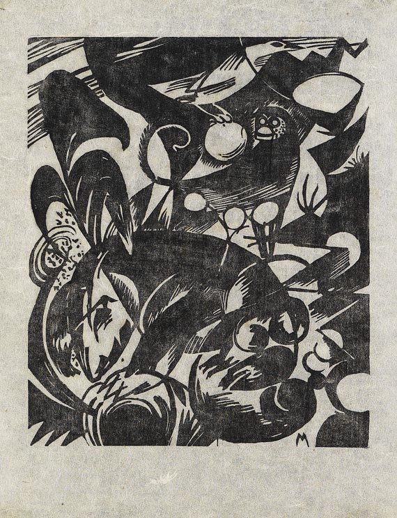 Franz Marc - Schöpfungsgeschichte I