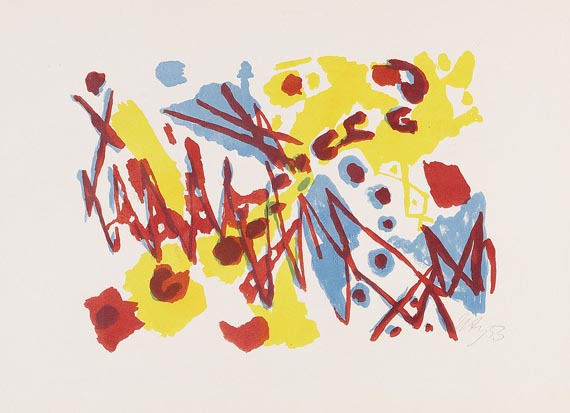 Ernst Wilhelm Nay - Farblithographie 1953-2