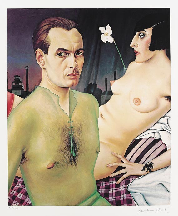 Christian Schad - Selbstbildnis