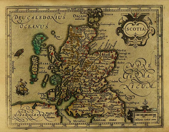 Atlanten - Mercator, G., Atlas minor. 1609.