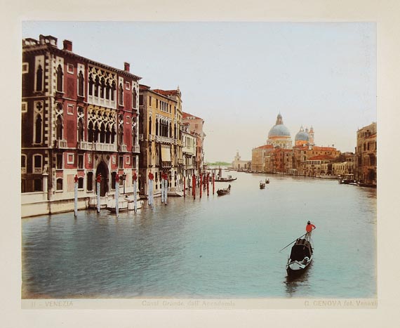 Reisefotografie - Ricardo di Venezia. Um 1898