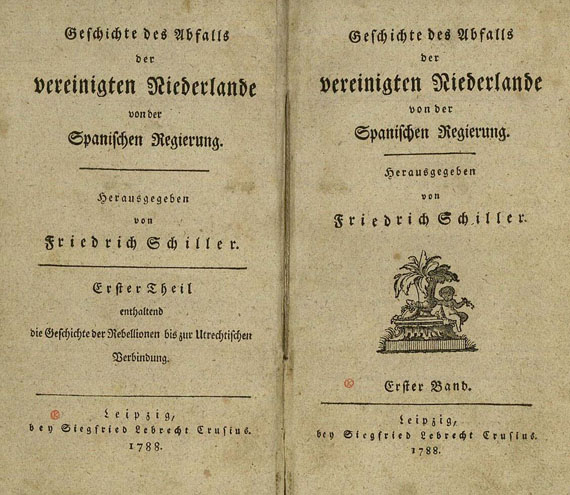 Friedrich von Schiller - Geschichte des Abfalls, 1788. [120]