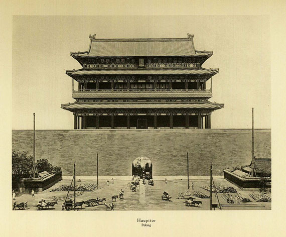 Ernst Boerschmann - Chinesische Architektur, 2 Bde. (1925)