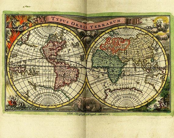 Johann Christoph Weigel - Atlas portatilis. 1720.