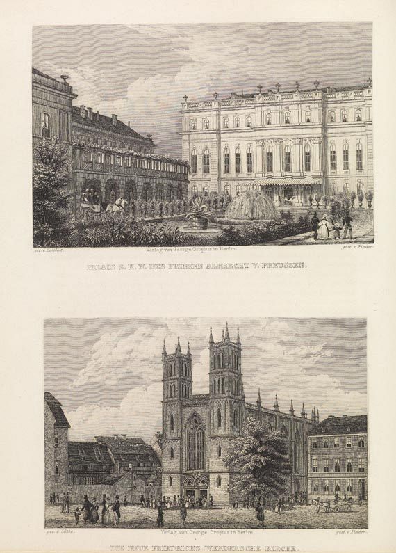 Deutschland - Spiker, Berlin u. seine Umgebungen. 1833.